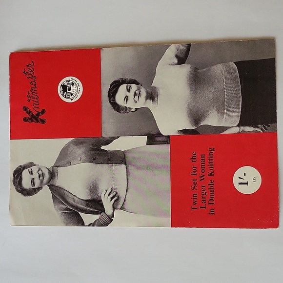 Knitmaster Twin Set Pattern For The Larger Woman - Picture 10 of 10